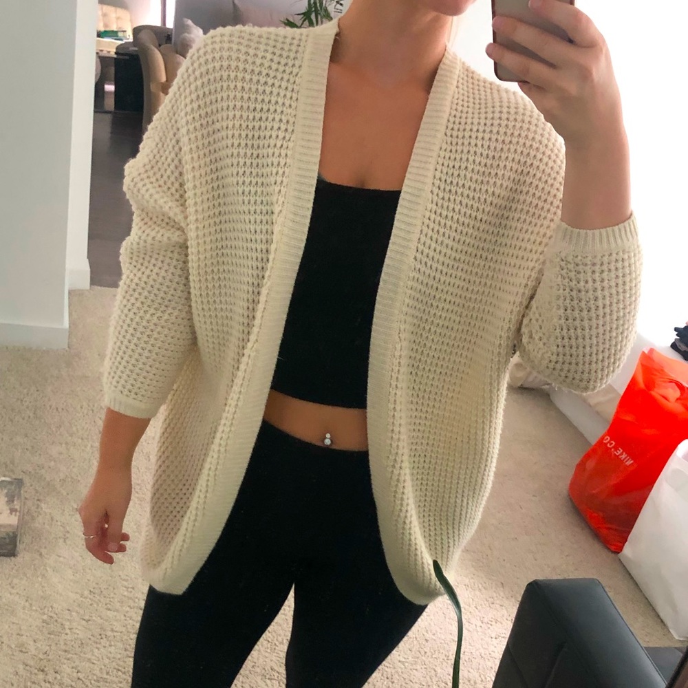 Knit cardigan